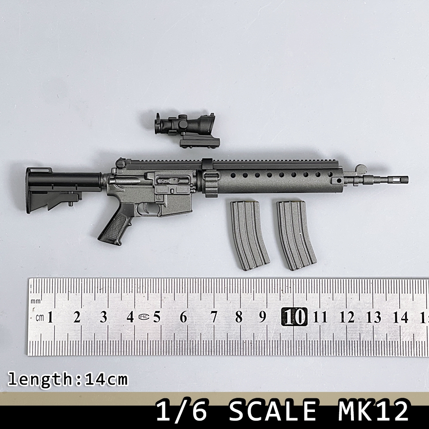 Model Kit Figure - 1/6 Scale MK12 SPR Sniper Rifle