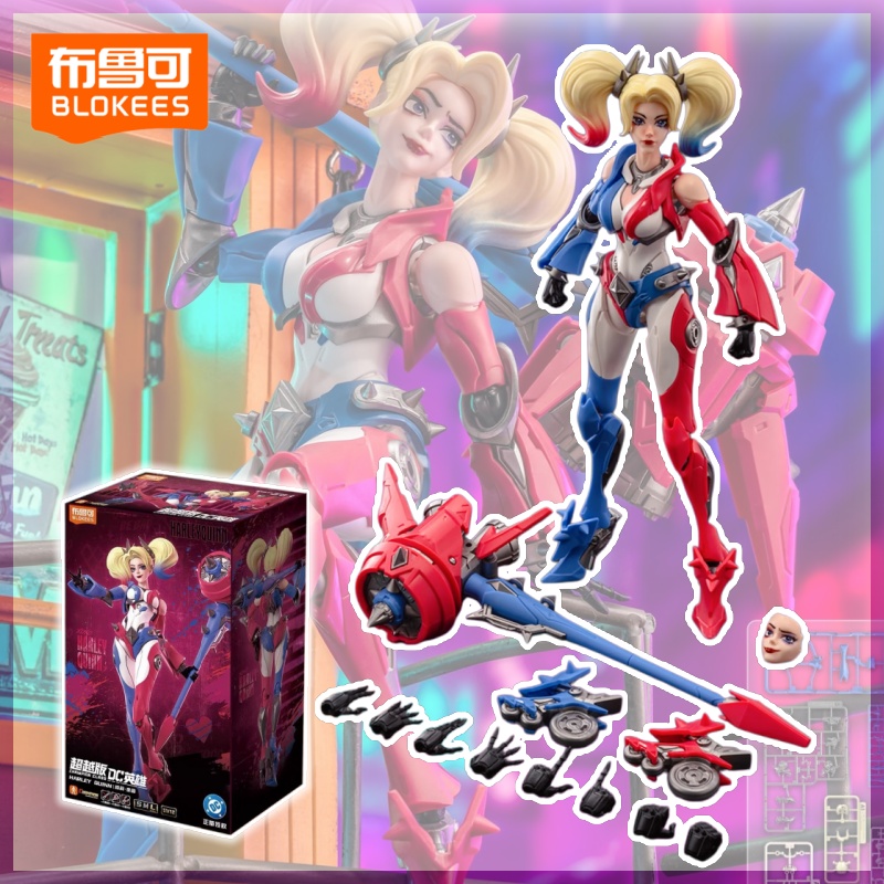 Model Kit Harley Quinn - Blokees New Dc Heroes Beyond Harley