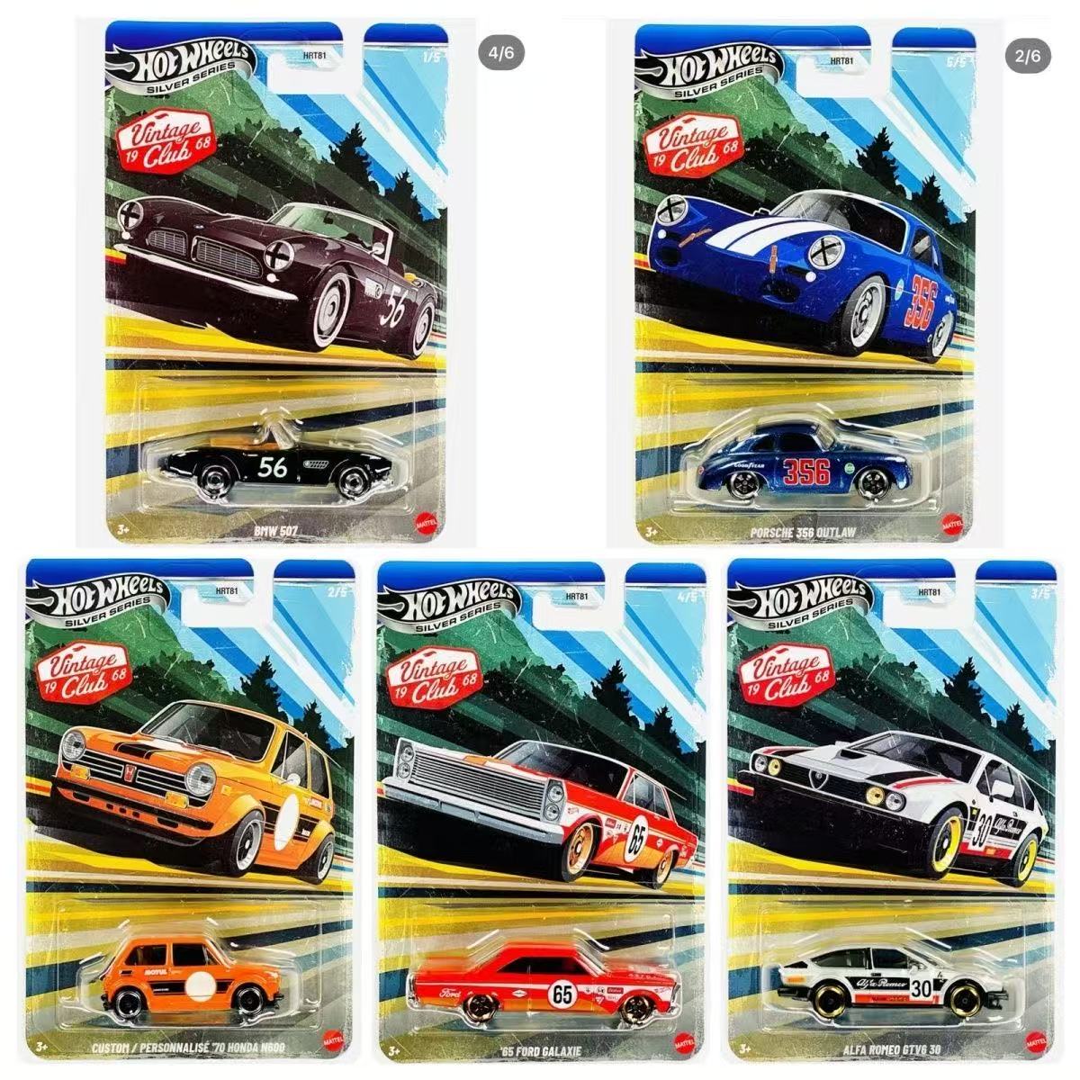 Model Kit Alfa Romeo - Original Hot Wheels Car Retro Club