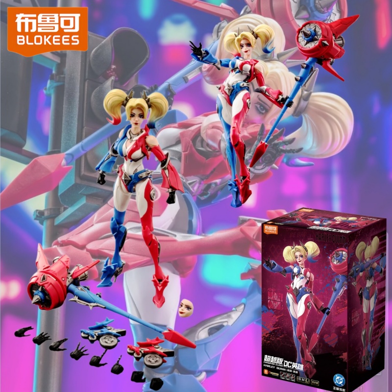 Model Kit Harley Quinn - New Blokees Dc Super Hero Har