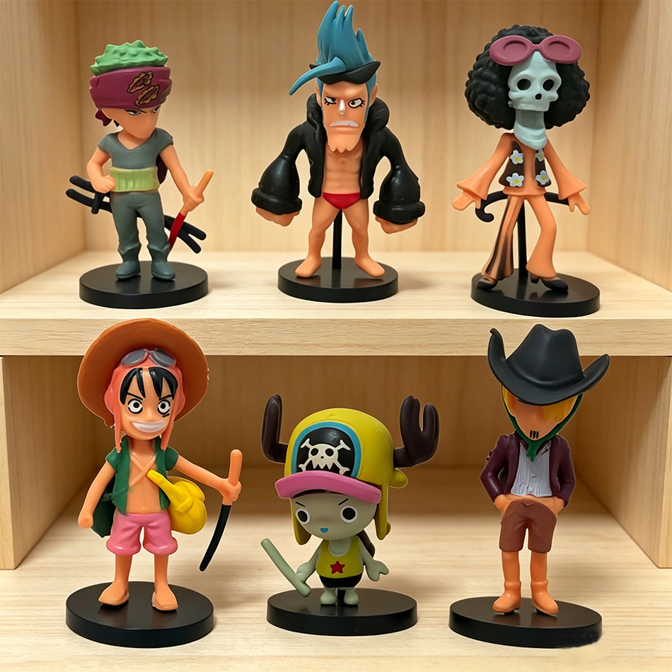 Model Kit Chopper - Anime One Piece 6pcs Q Version