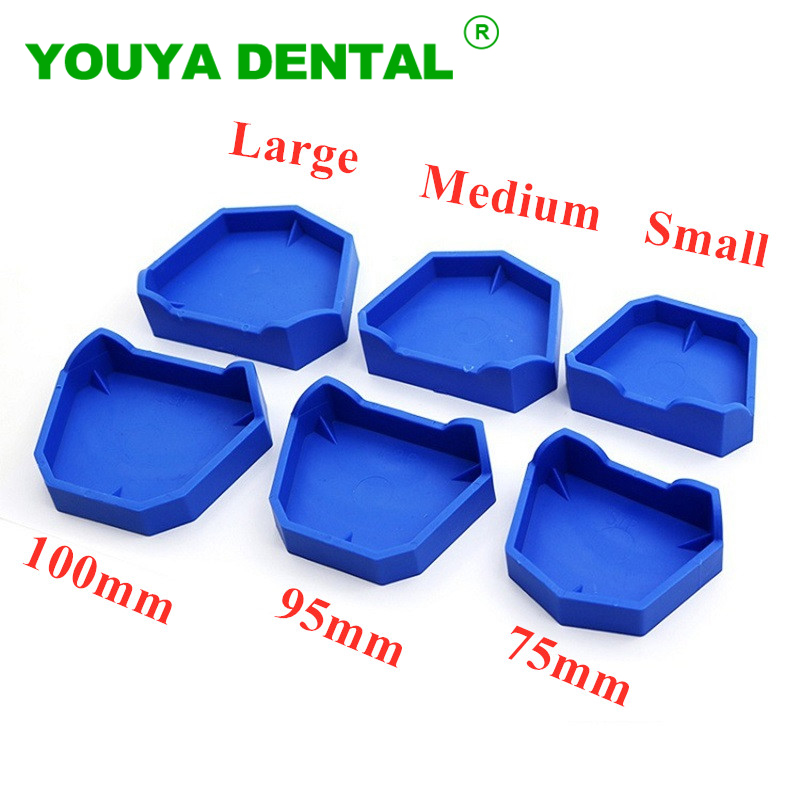 Model Kit Tool - 6pcs/set Dental Model Base Silicon Rubber