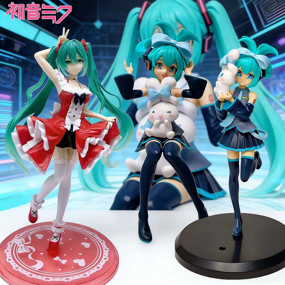 Model Kit Hatsune Miku - Anime Figure Wedding Dress Action Figures