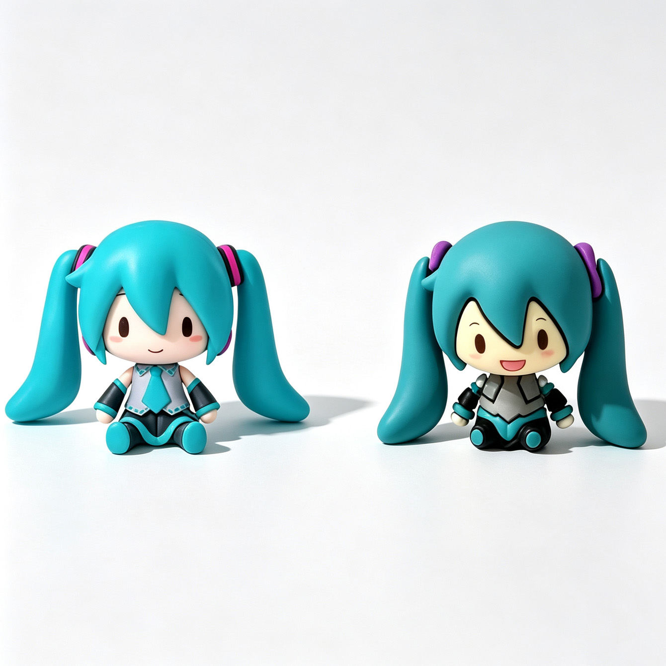 Model Kit Hatsune Miku - Hatsune Miku Chibi Inspired Figure Set