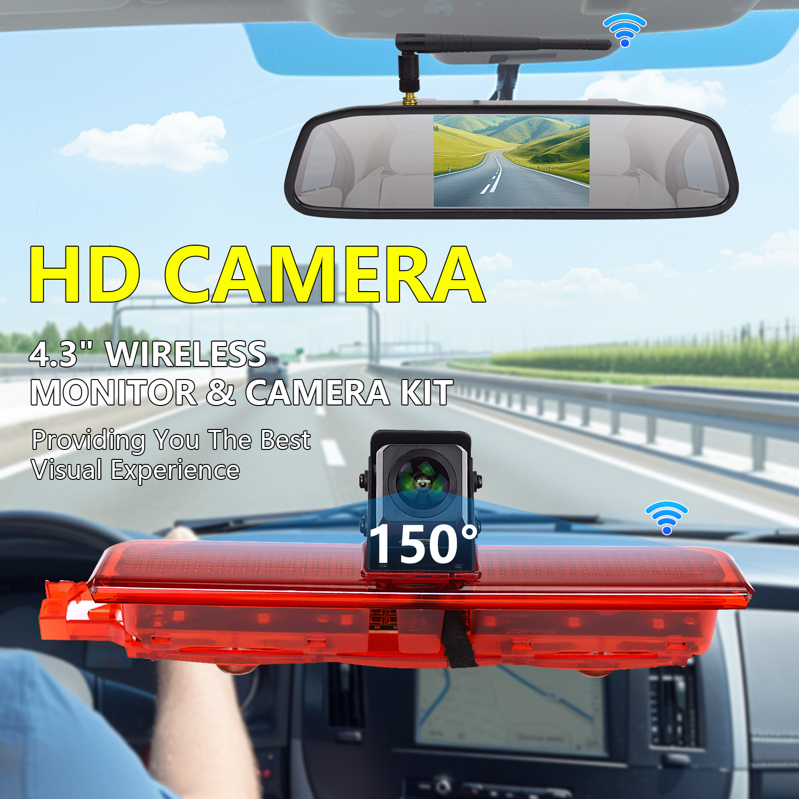 Wireless reversing camera for  - огляд і ціна Model Kit Volkswagen