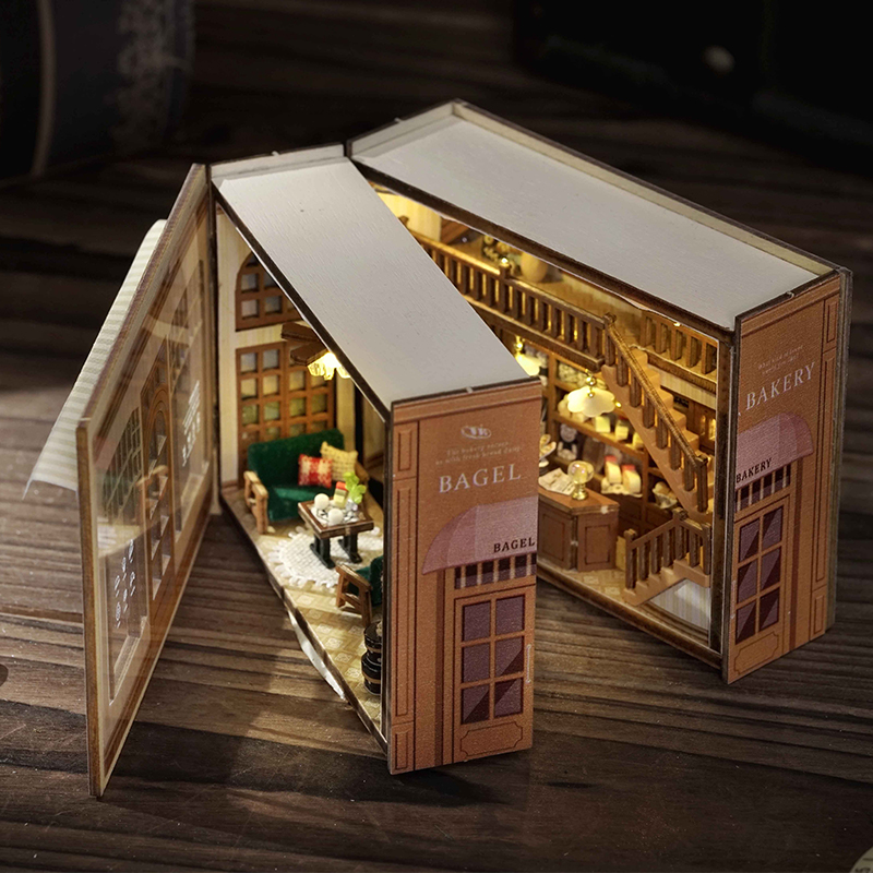 DIY Wooden Miniature Model Kit - огляд і ціна Model Kit House