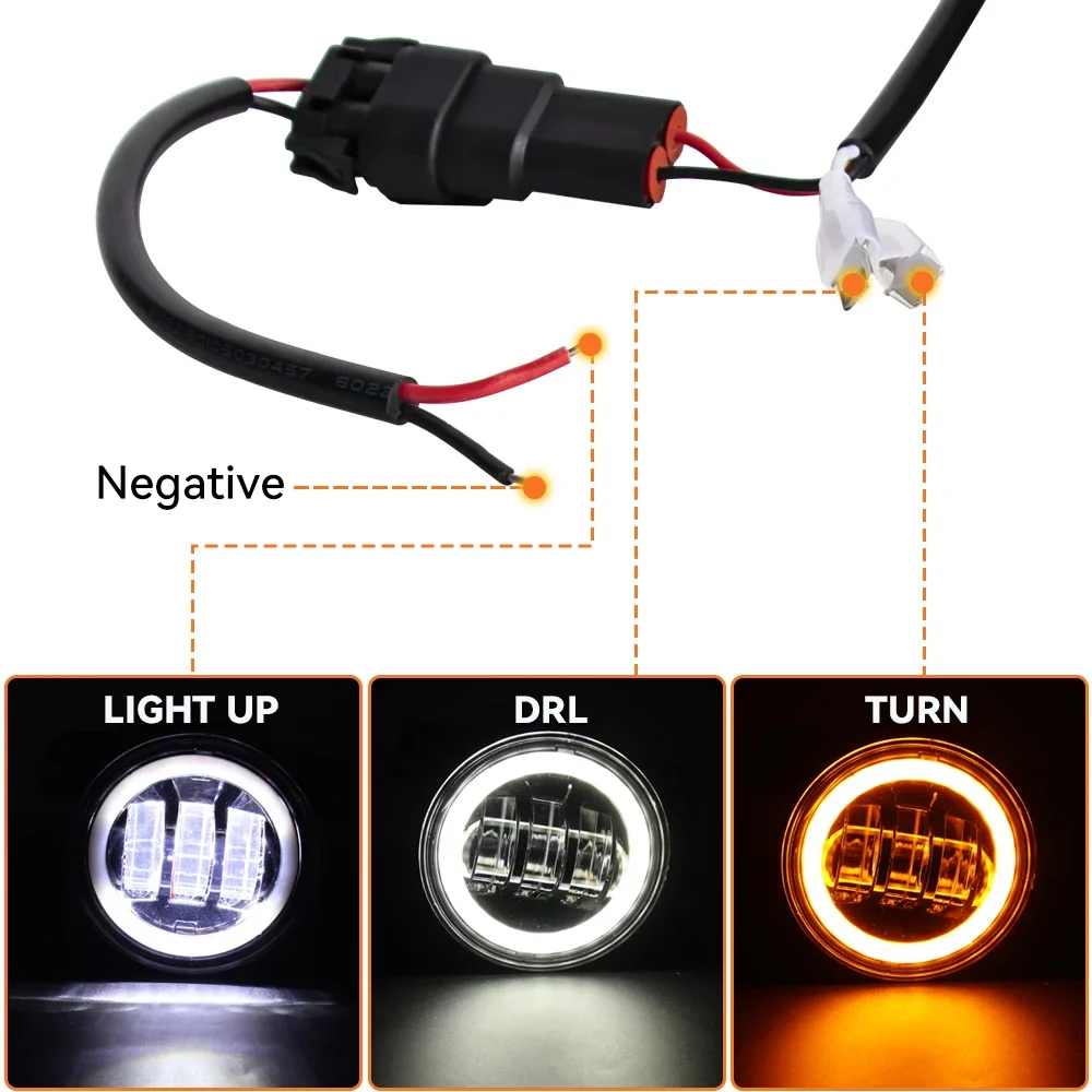 4 Inch Round LED Front Driving - огляд і ціна Model Kit Dodge Charger