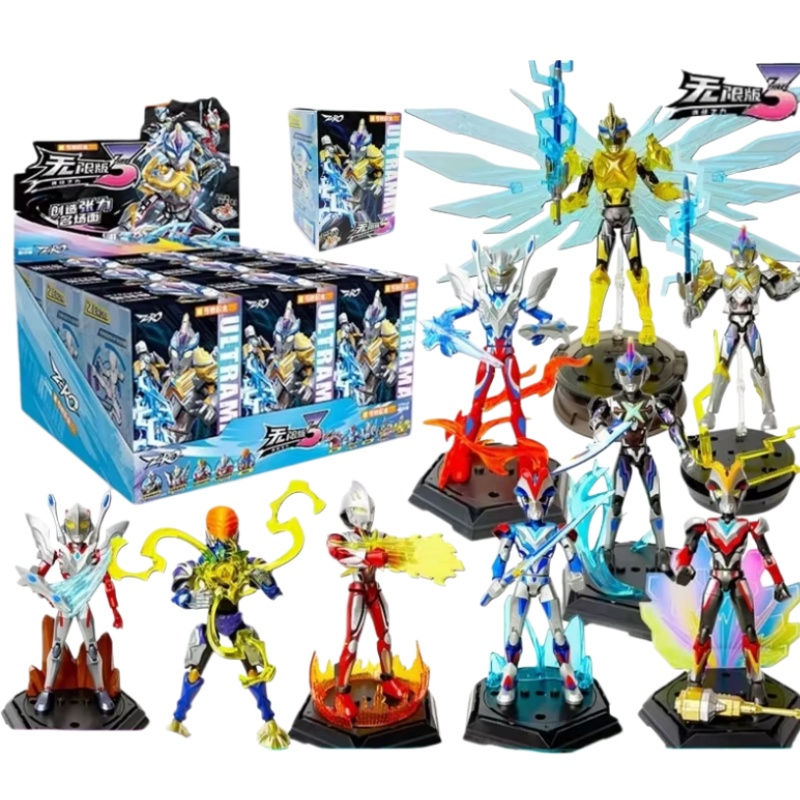 In Stock KEEPPLEY Ultraman Zer - огляд і ціна Model Kit Zero Megaman