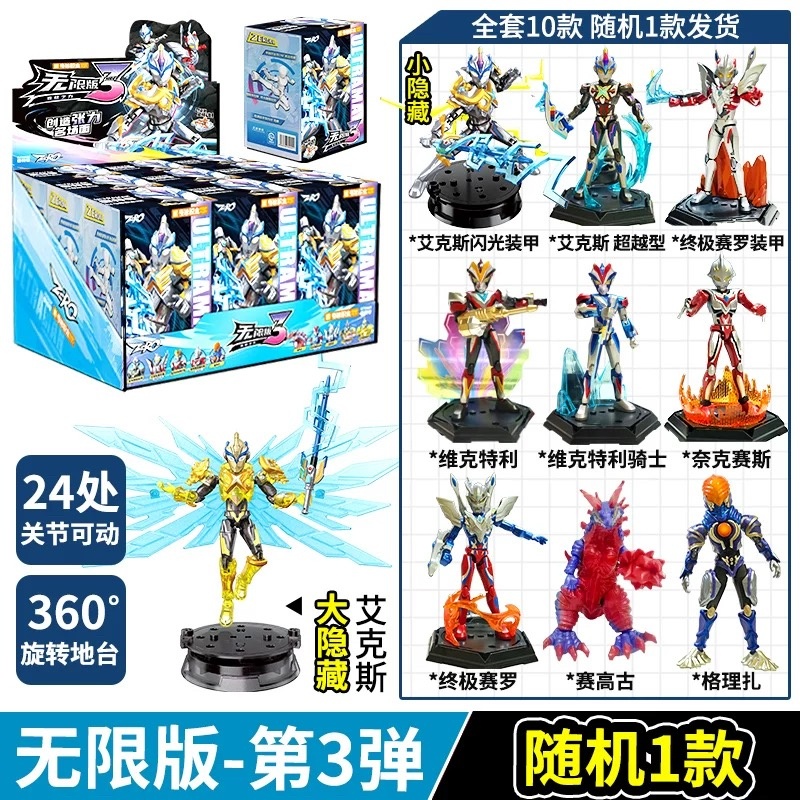 In Stock KEEPPLEY Ultraman Zer - огляд і ціна Model Kit Zero Megaman