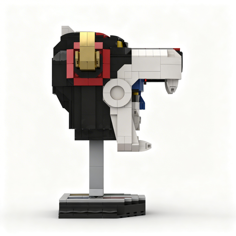 767pcs MOC Voltron Head Helmet - огляд і ціна Model Kit Voltron