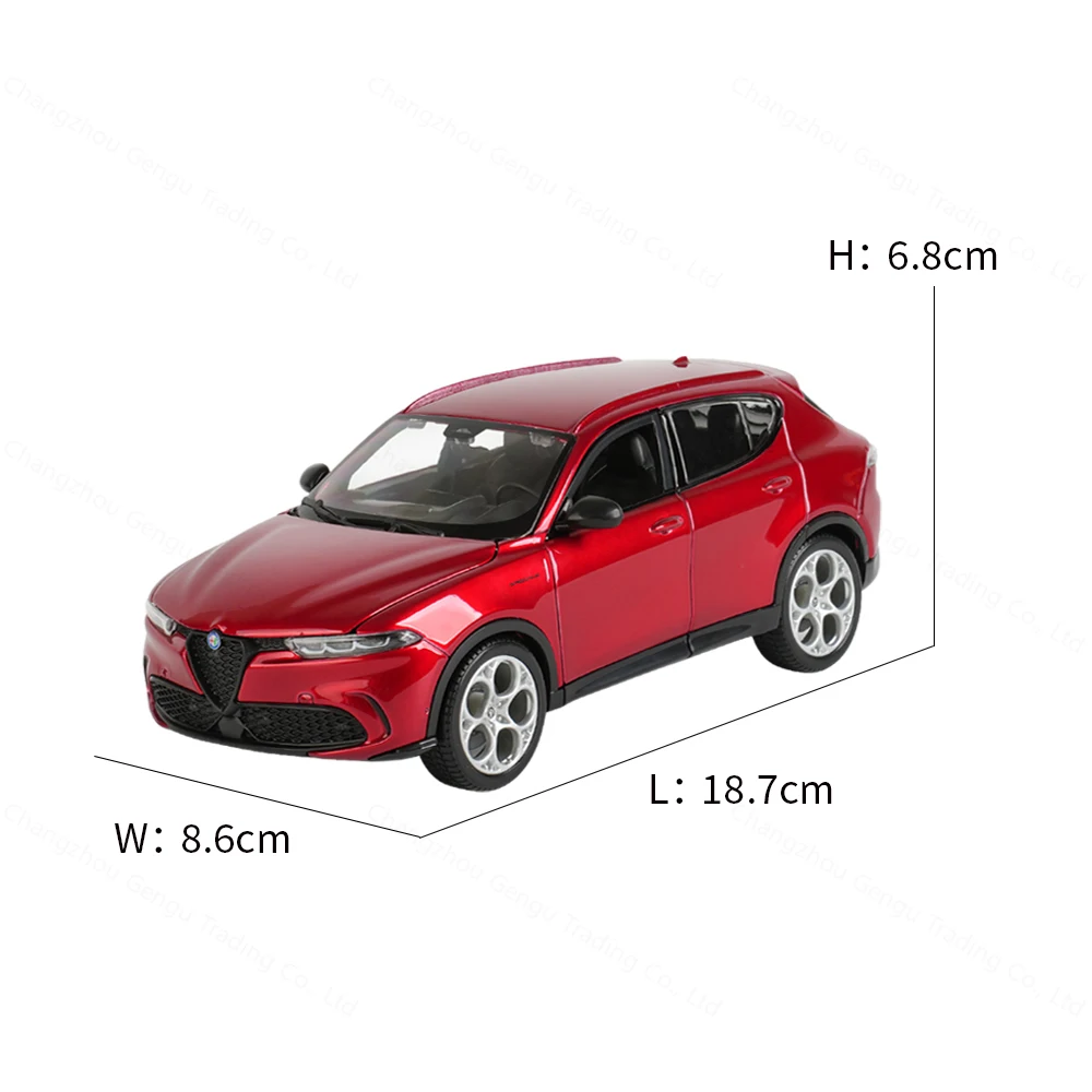 Hub Caps Bburago 1:24 Alfa Rom - огляд і ціна Model Kit Alfa Romeo