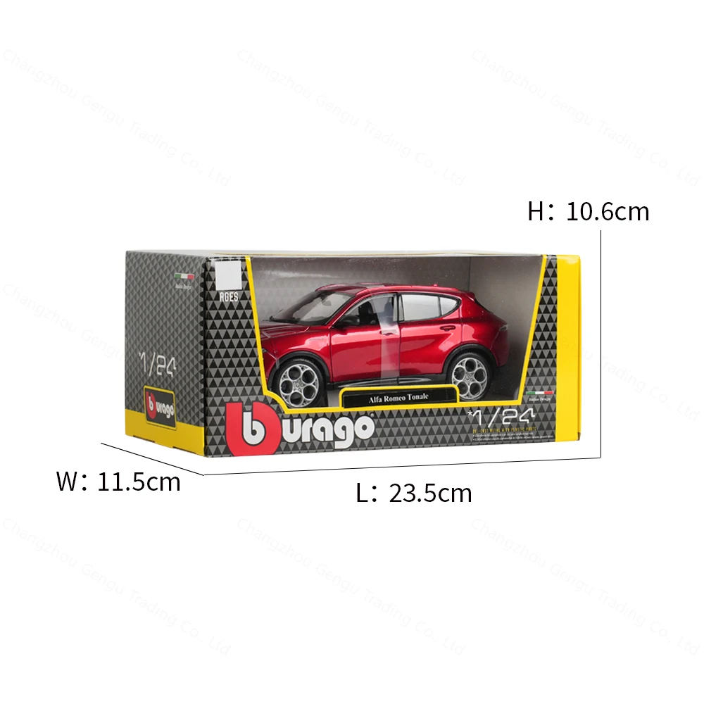 Hub Caps Bburago 1:24 Alfa Rom - огляд і ціна Model Kit Alfa Romeo