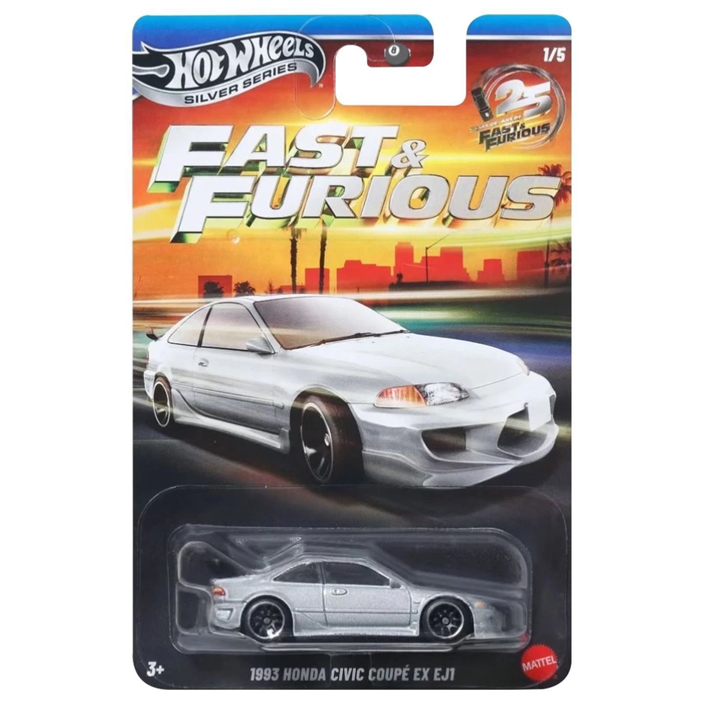 Hot Wheels Silver Series HNR88 - огляд і ціна Model Kit Dodge Charger