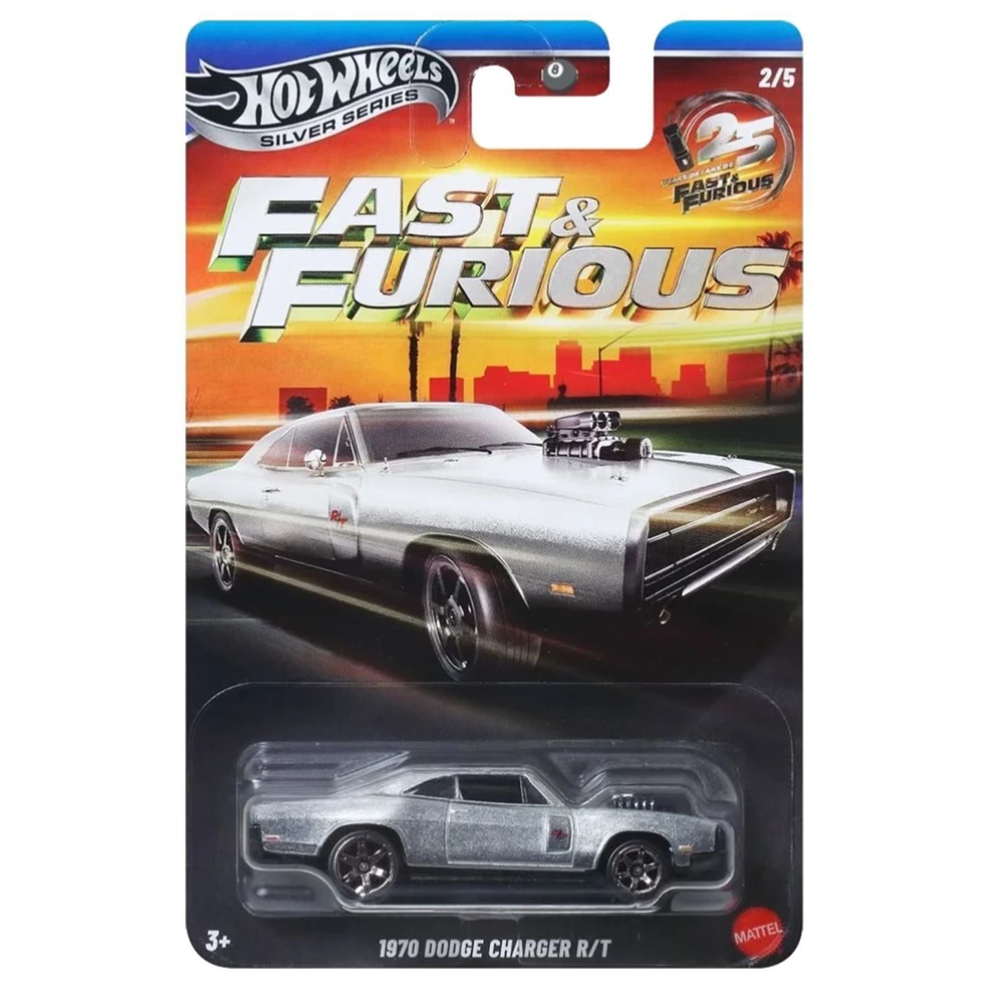 Hot Wheels Silver Series HNR88 - огляд і ціна Model Kit Dodge Charger