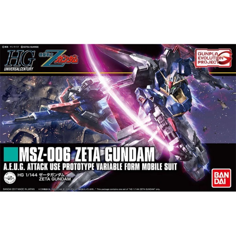 Bandai Original HGUC 1/144 Ani - огляд і ціна Model Kit Zeta Gundam