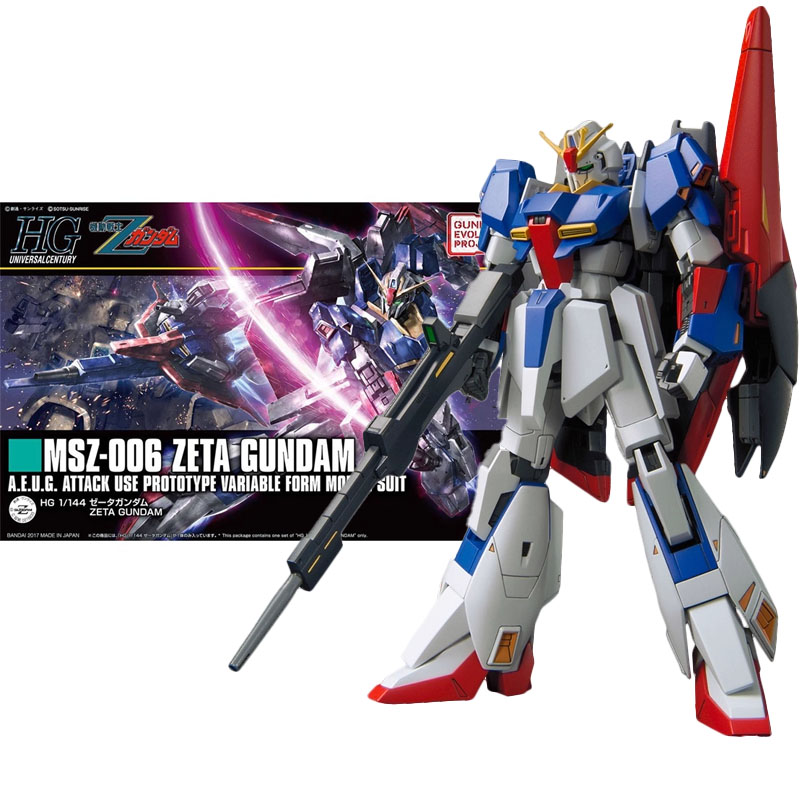 Bandai Original HGUC 1/144 Ani - огляд і ціна Model Kit Zeta Gundam