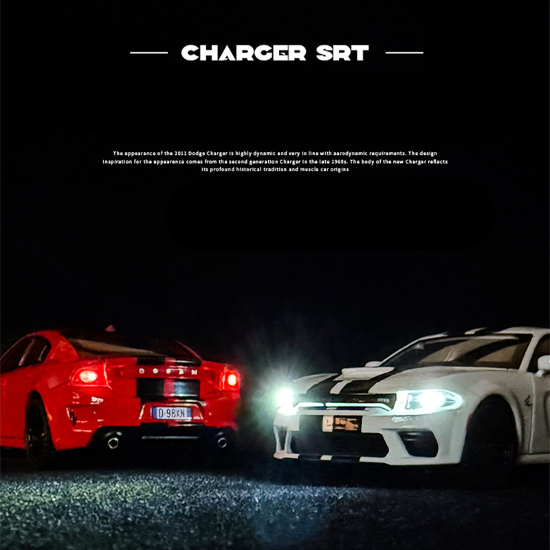 1:32 DODGE Charger SRT Hellcat - огляд і ціна Model Kit Dodge Charger