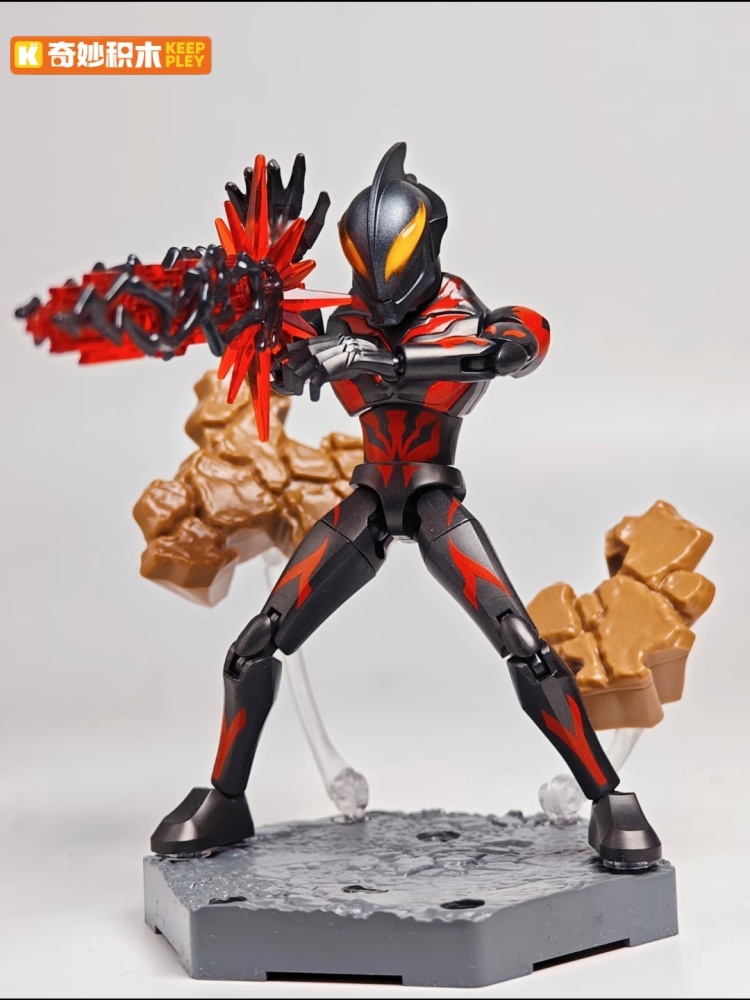 Original  Keeppley Ultraman Ze - огляд і ціна Model Kit Zero Megaman