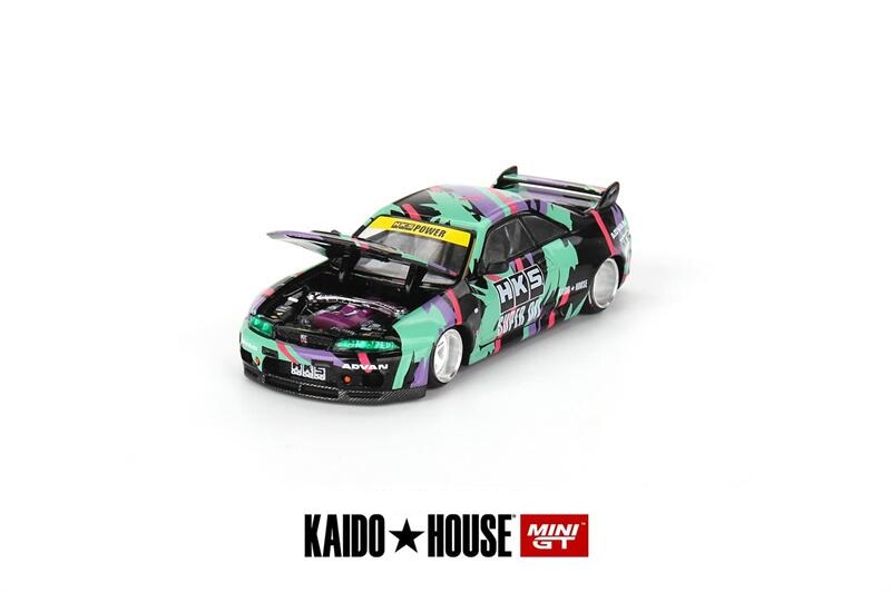 #KHMG129 Kaido House x MINI GT - огляд і ціна Model Kit R34
