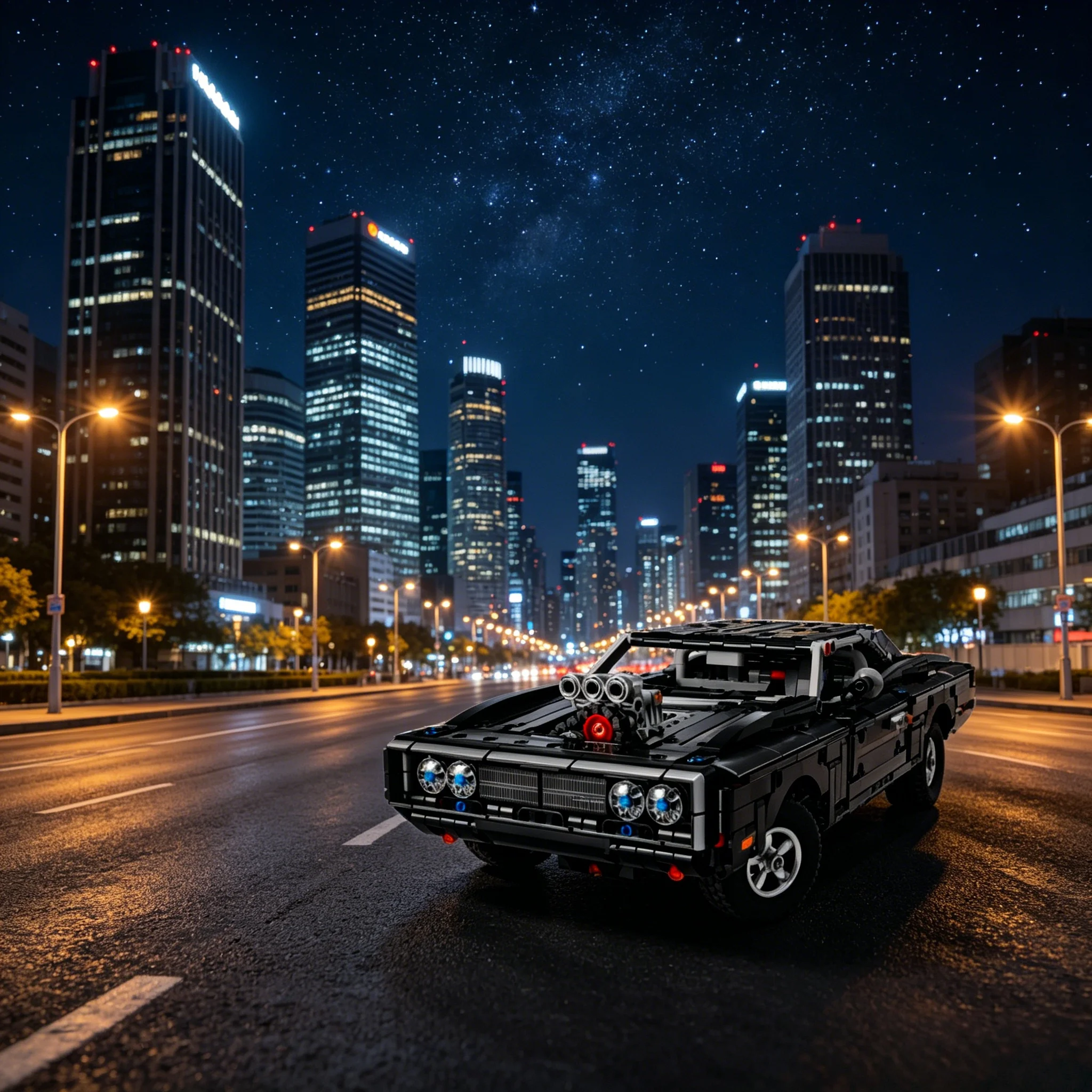 2026 new creative education bu - огляд і ціна Model Kit Dodge Charger