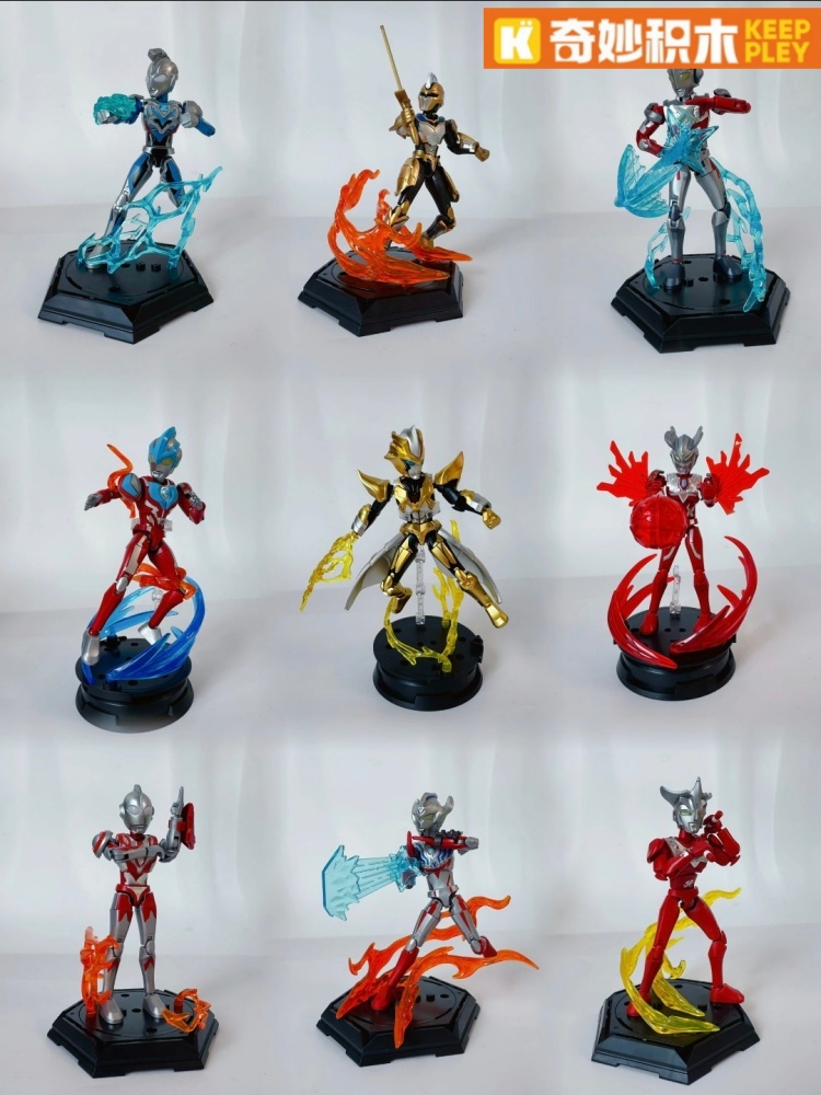Keeppley Ultraman Blind Box Ze - огляд і ціна Model Kit Zero Megaman