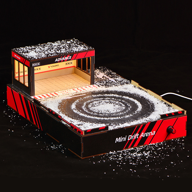 1:64 Scale DIY Drift Track Dio - огляд і ціна Model Kit Diorama
