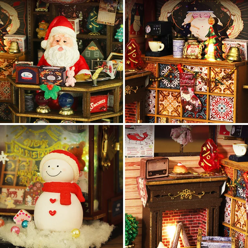 DIY little house Christmas won - огляд і ціна Model Kit House