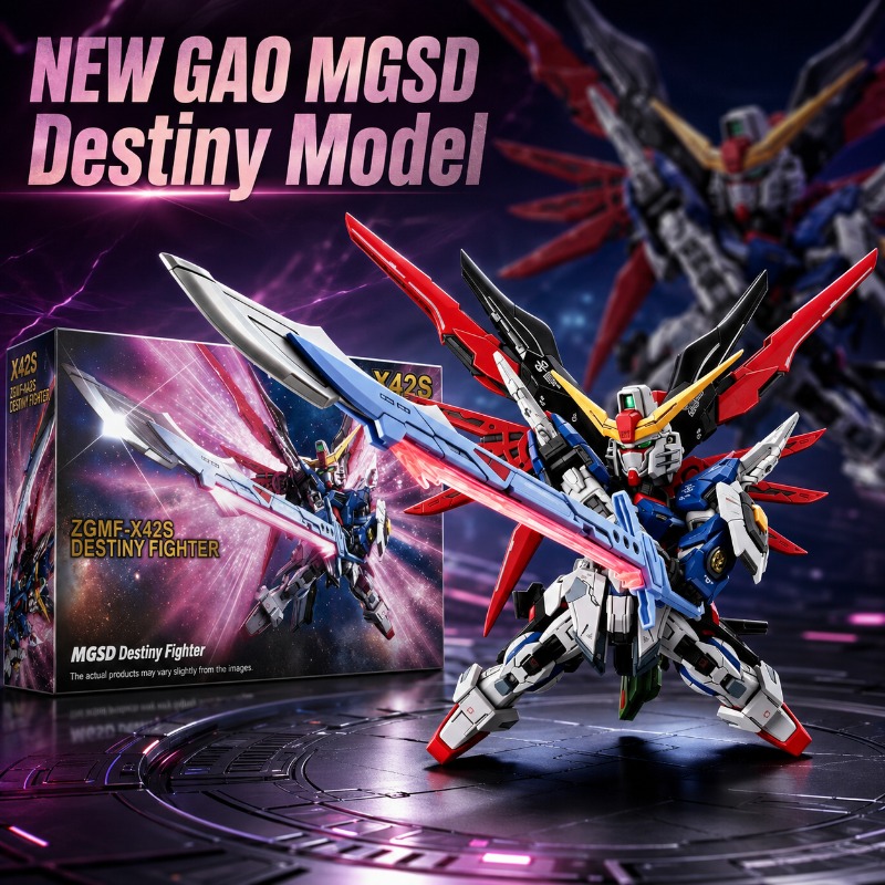 NEW GAO MGSD Destiny Model Kit - огляд і ціна Model Kit Zeus