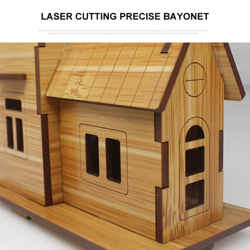3D Wooden Puzzle Model GamesCo - огляд і ціна Model Kit House