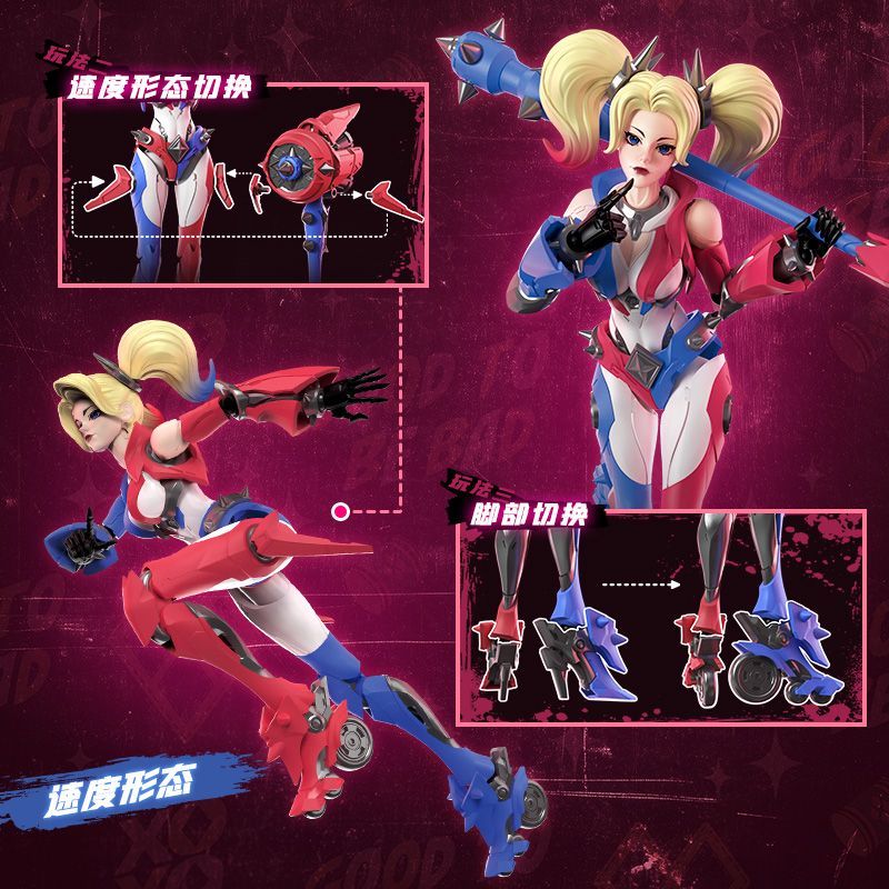 Blokees Original DC Champion C - огляд і ціна Model Kit Harley Quinn