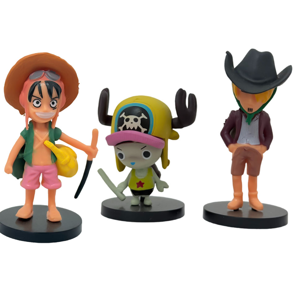 Anime One Piece 6pcs Q Version - огляд і ціна Model Kit Chopper