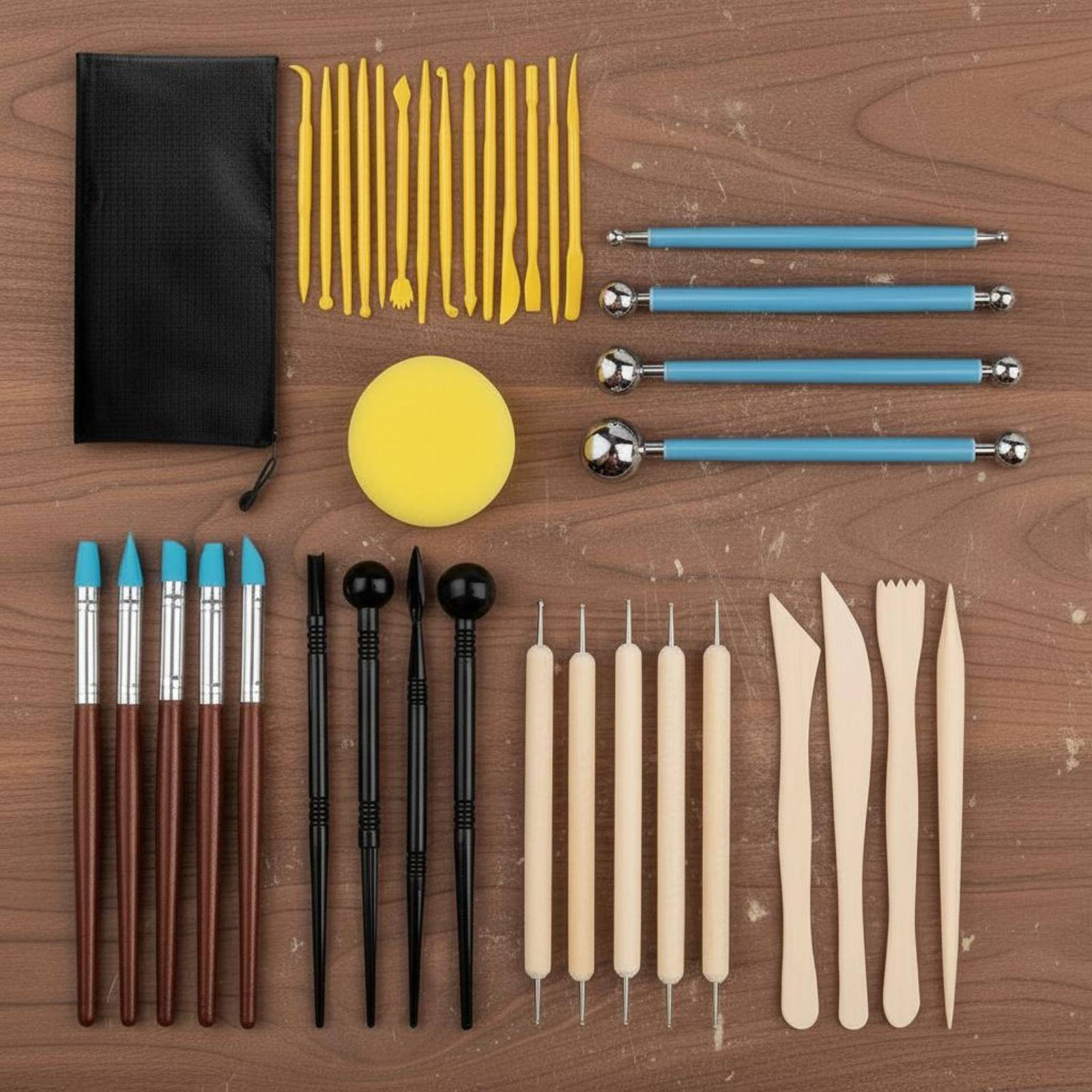 38 Pieces 38 Piece Clay Modeli - огляд і ціна Model Kit Tool