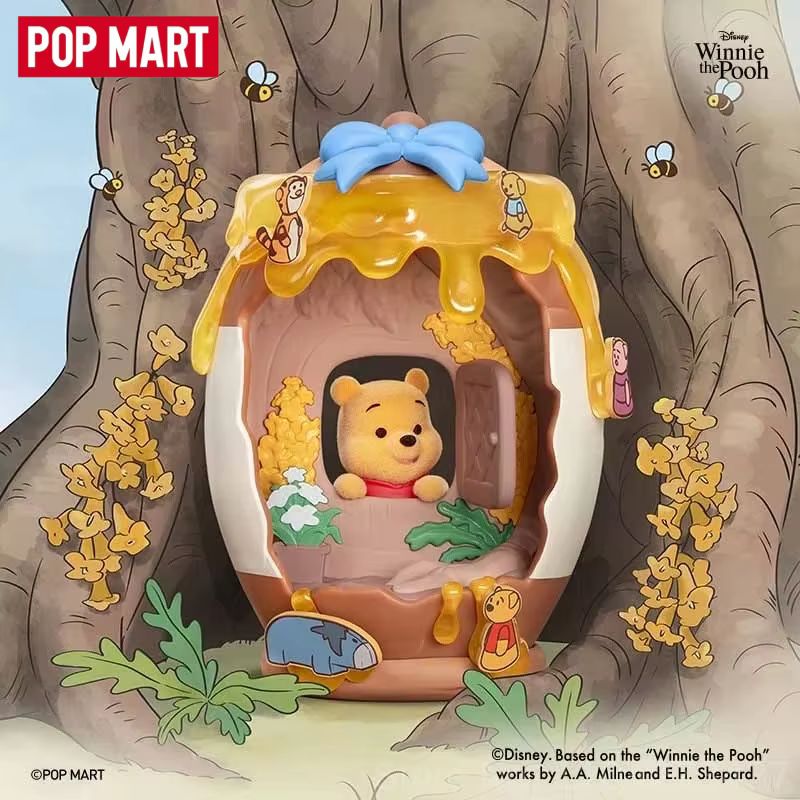 New Hot POP MART Winnie The Po - огляд і ціна Model Kit House