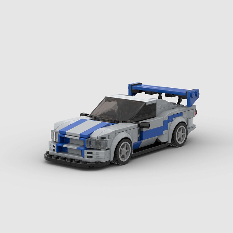 InhawBrick Speed Racing Sport  - огляд і ціна Model Kit R34