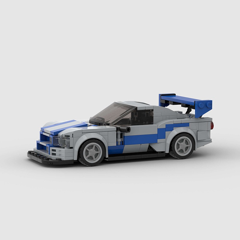 InhawBrick Speed Racing Sport  - огляд і ціна Model Kit R34