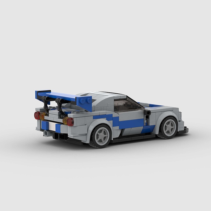 InhawBrick Speed Racing Sport  - огляд і ціна Model Kit R34