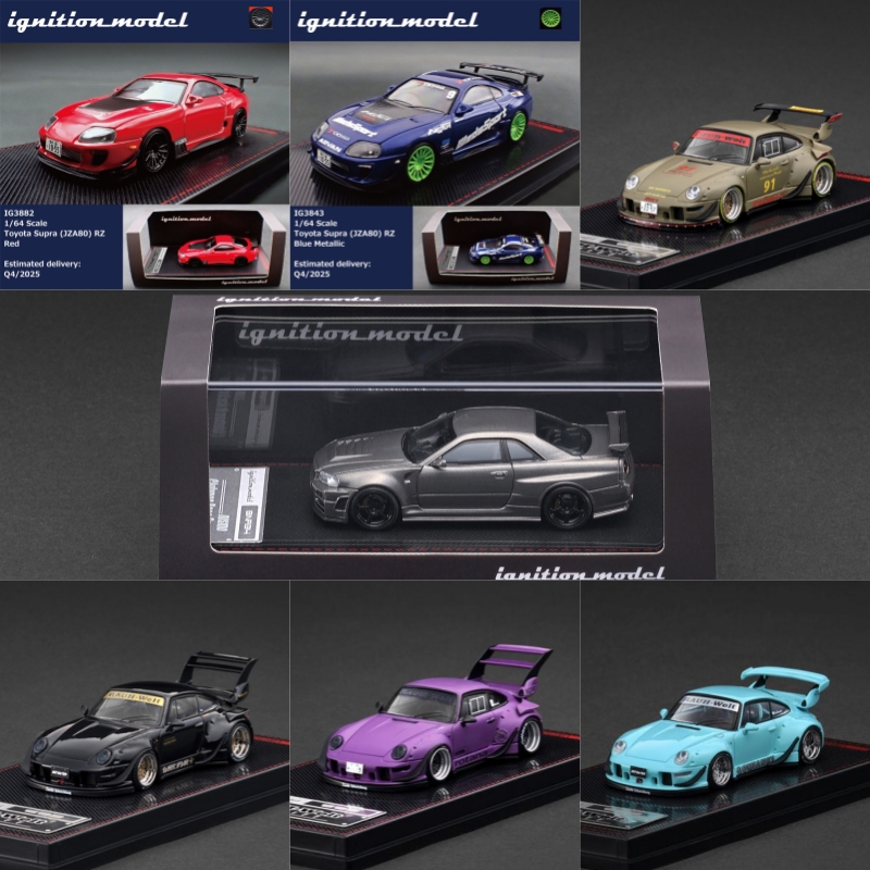 [PreSale] IG 1:64 R34 Omori Fa - огляд і ціна Model Kit R34