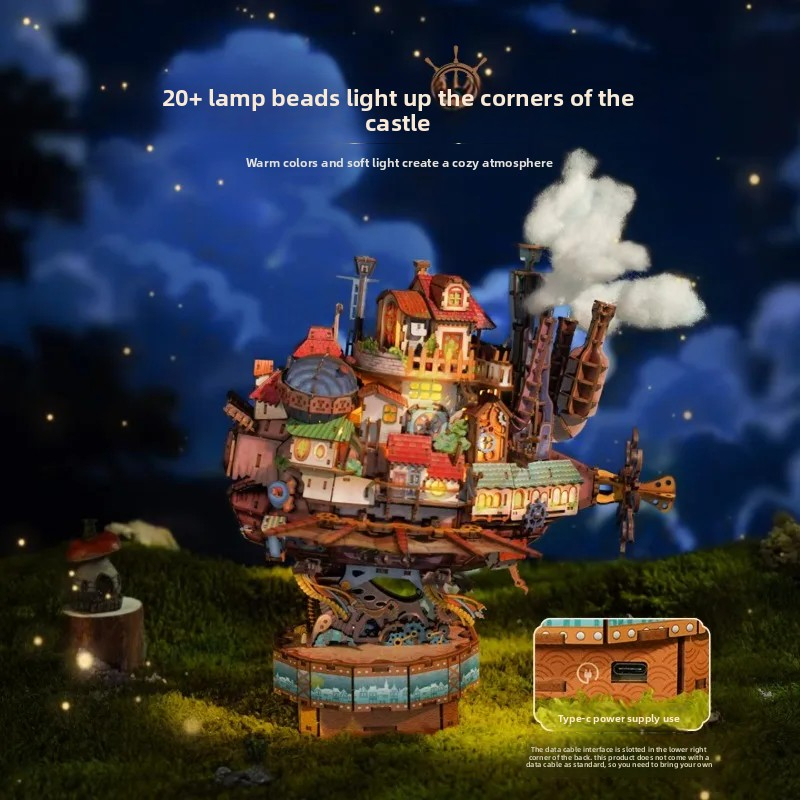 Tonecheer Howl's Moving Castle - огляд і ціна Model Kit Diorama