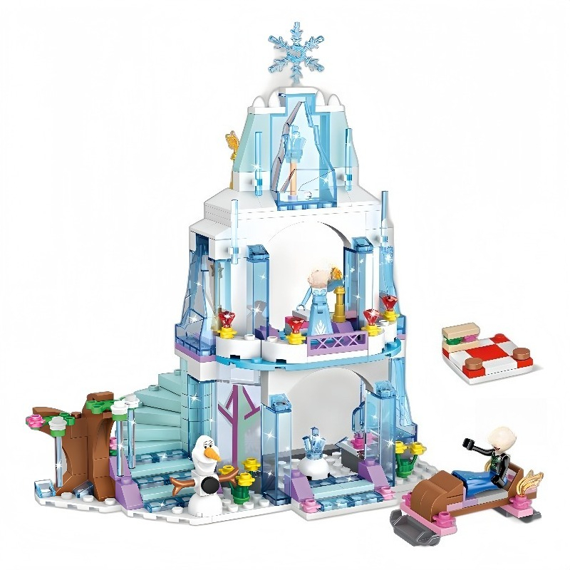 Elsa Ice Castle Building Block - огляд і ціна Model Kit House