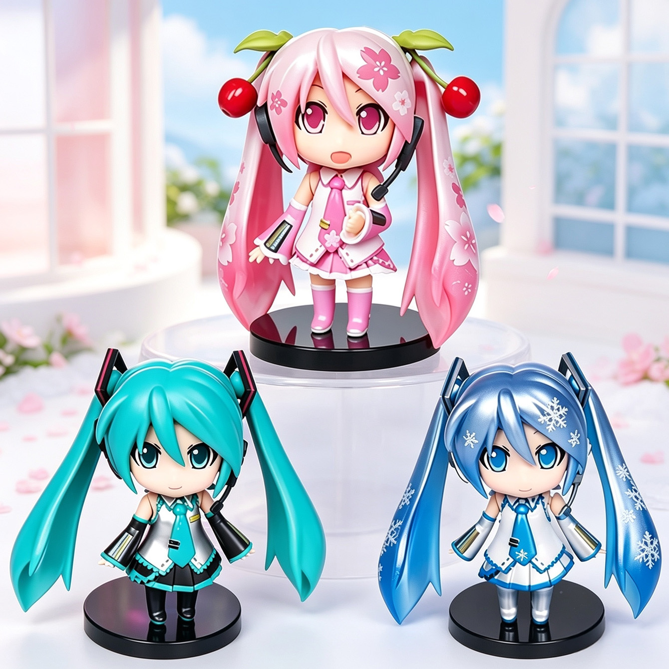 Hatsune Miku 3-Piece Nendoroid - огляд і ціна Model Kit Hatsune Miku