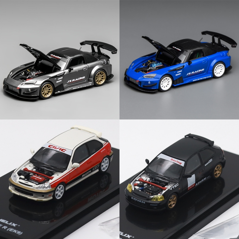 MOTORHELIX MH 1:64 EK9 JS Raci - огляд і ціна Model Kit R34