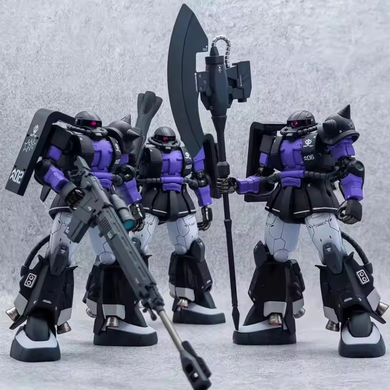 Black Sanrensei Zaku Hg 1/144  - огляд і ціна Model Kit Zeta Gundam