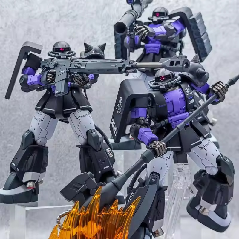 Black Sanrensei Zaku Hg 1/144  - огляд і ціна Model Kit Zeta Gundam