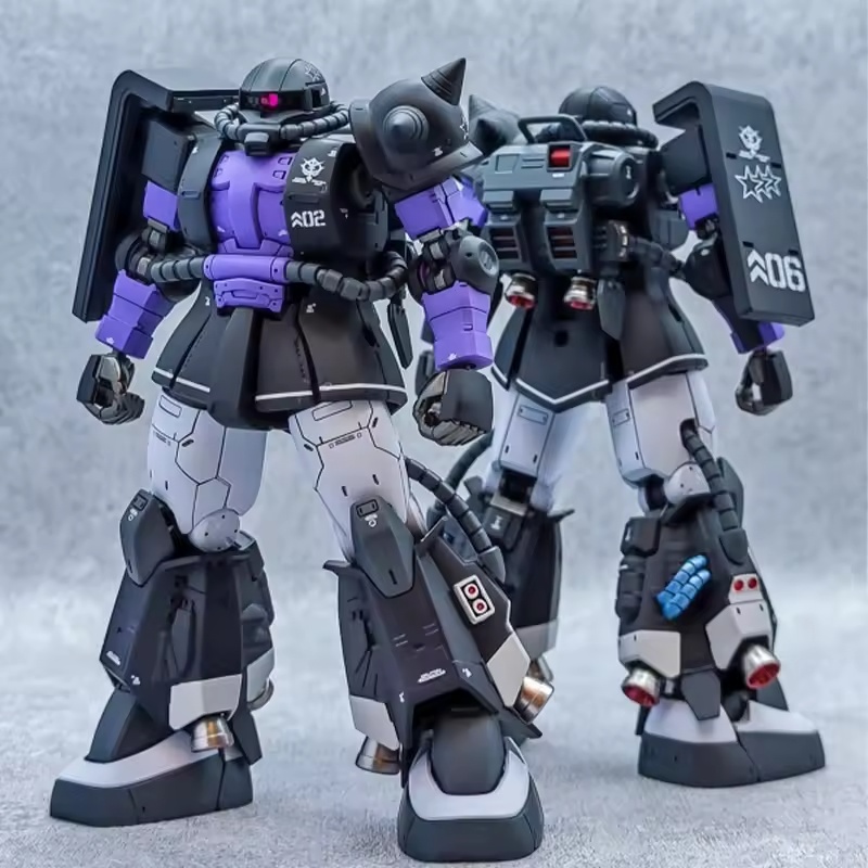Black Sanrensei Zaku Hg 1/144  - огляд і ціна Model Kit Zeta Gundam