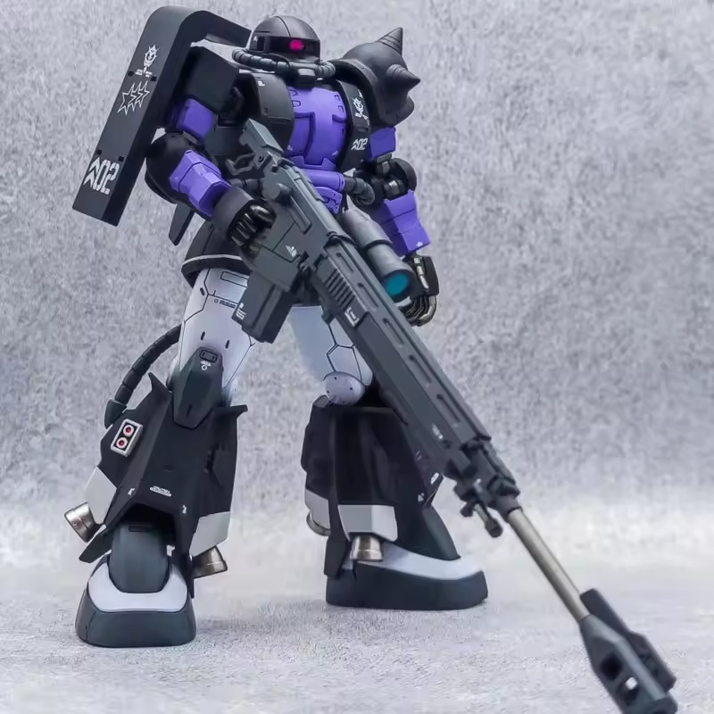 Black Sanrensei Zaku Hg 1/144  - огляд і ціна Model Kit Zeta Gundam