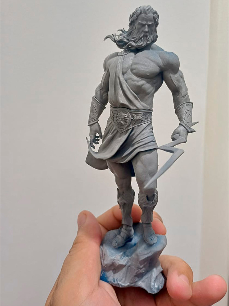 1/24 75mm 1/18  Resin Model Ki - огляд і ціна Model Kit Zeus