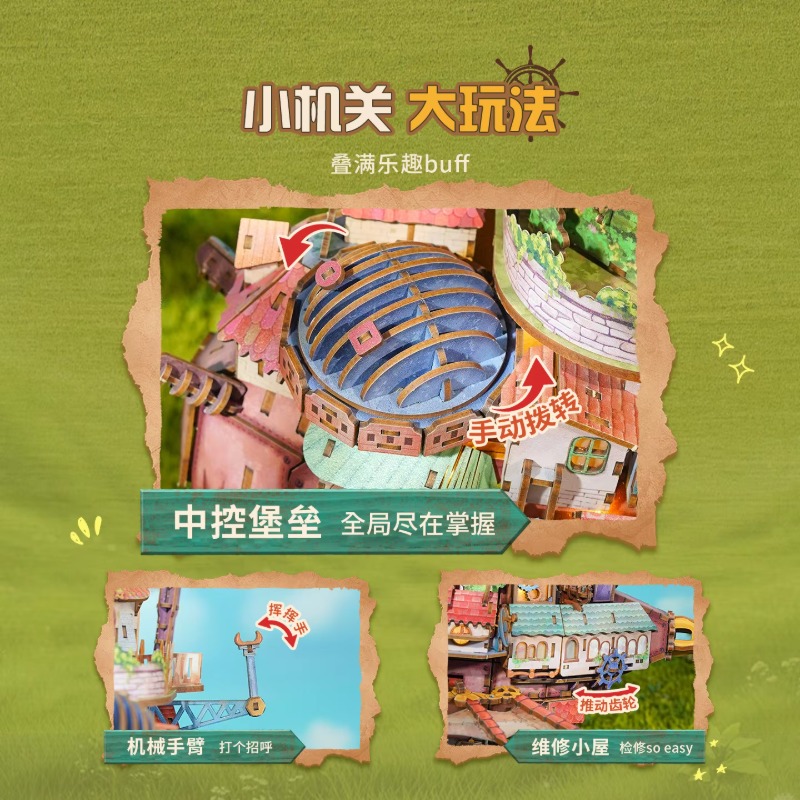 Genuine Travel Vessel Howl's M - огляд і ціна Model Kit Diorama